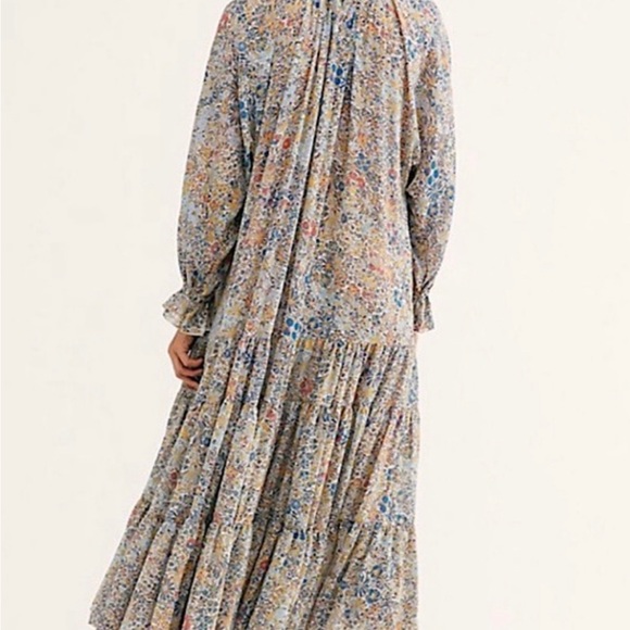 NWOT Free People Feeling Groovy XS - Ivory Blue - Picture 2 of 5